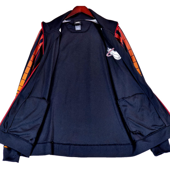 Miami Heat Adidas Men's Basketball Logo Full Zip NBA Track Jacket Size XL NWOT - Picture 3 of 10